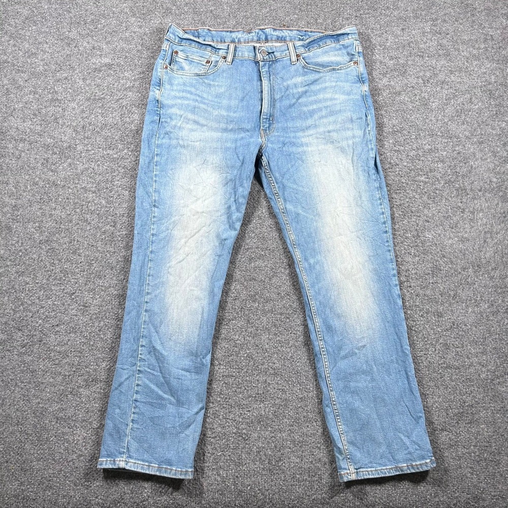 Levi's Jeans Mens Size 38x30 Blue 541 Athletic Taper Light Wash Stretch Denim